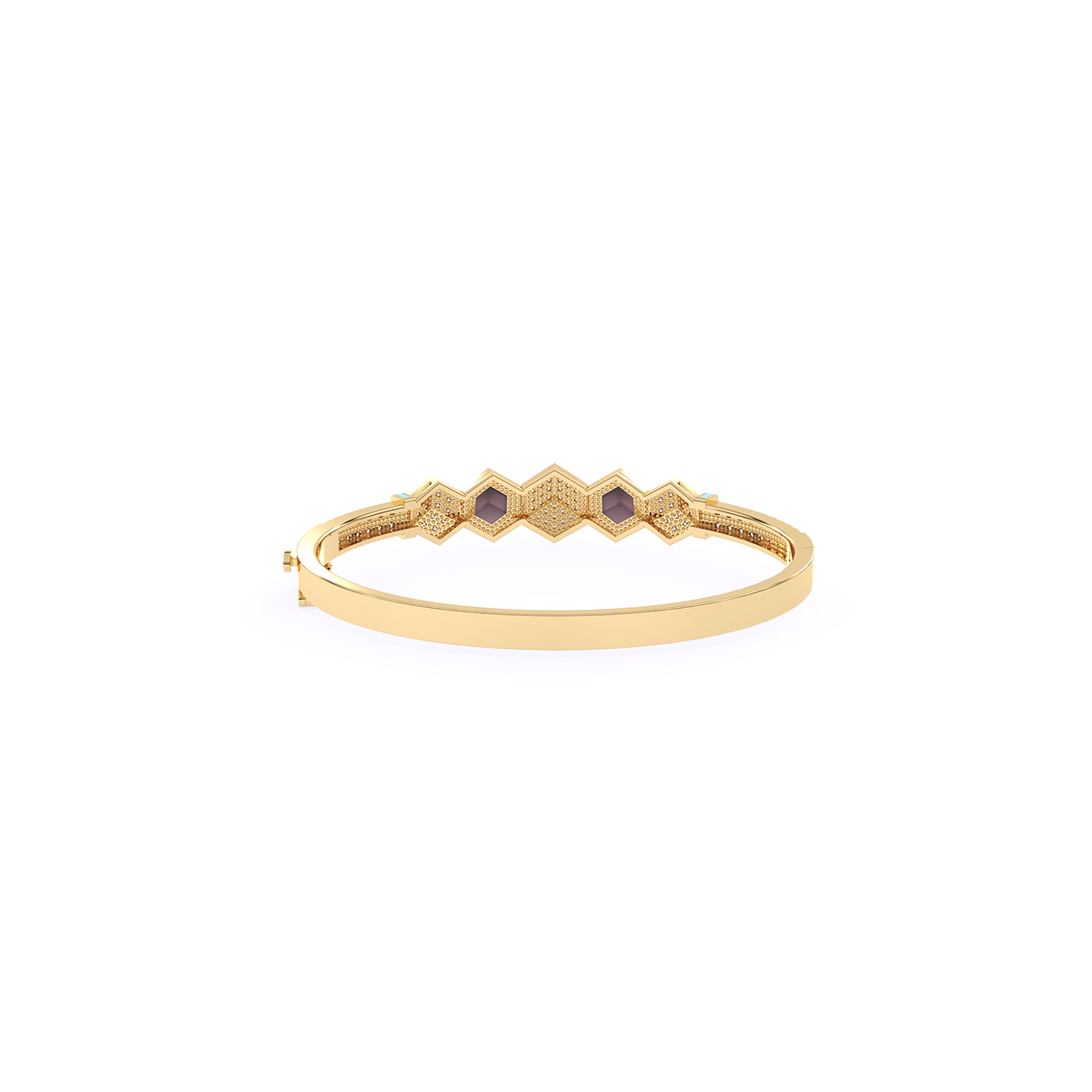 Impressive Round Cluster Diamond Bracelet
